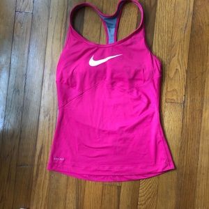 Nike Dri-Fit Tank XS with built in bra